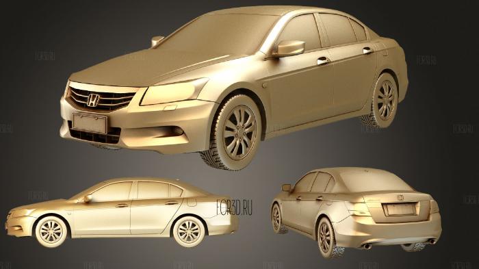Hondaacoord2011 stl model for CNC